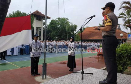 Kapolres Launching 'Benteng STM' di SMKN 2 Bojonegoro